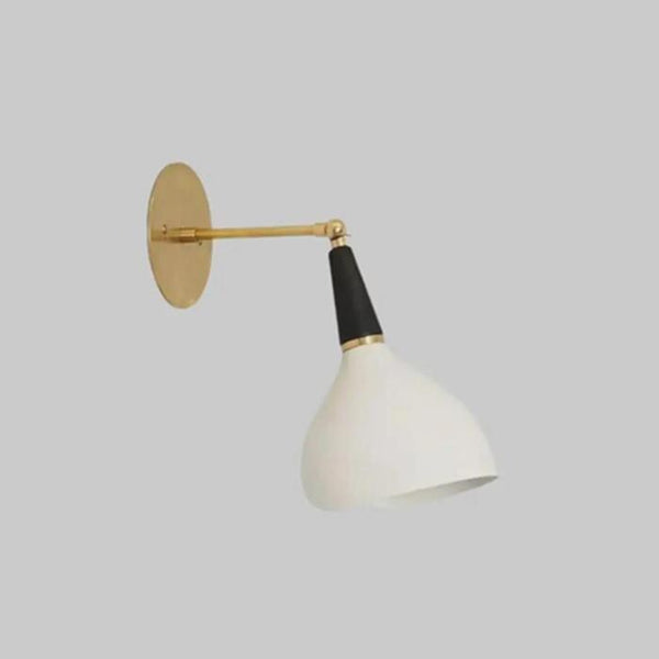 Mid Century Brass Wall Sconce, Adjustable Modern Wall Lamp, Stilnovo Style Sputnik Light for Bedroom Hallway Living Room Light Fixture
