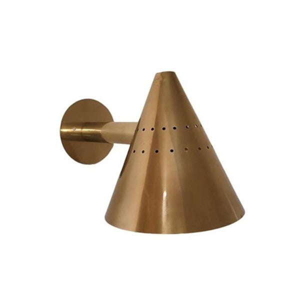 Modern Single Light Perforable Cone Shade Wall Lamp Mid Century Sputnik Wall Sconce Hardwired Hallway Living Room Lighting Fixture Handmade